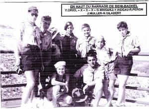 06 SCOUTS DE FRANCE GROUPE BAYARD 1 ERE ORAN zc0043